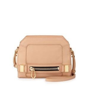 Botkier Honore Small Zip Leather Crossbody Clutch